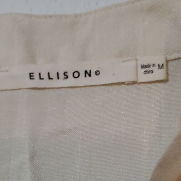 Ellison Cream Tunic Top - Picture 2 of 8